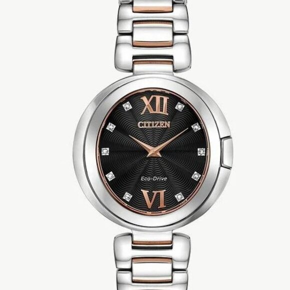 Citizen Capella Eco-Drive Women\'s Diamond Accent Watch 34MM main image 5